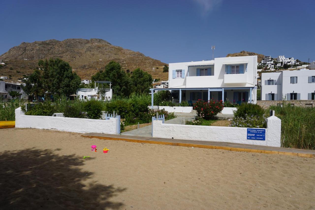 Galazio Seaside Apartments Livadakia Luaran gambar