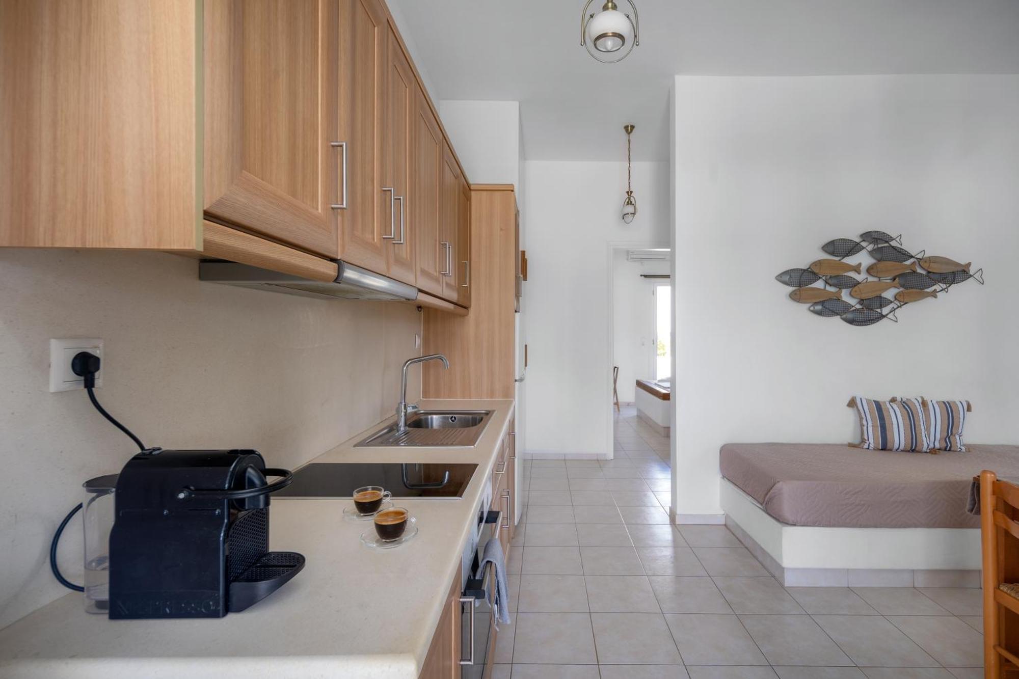 Galazio Seaside Apartments Livadakia Luaran gambar