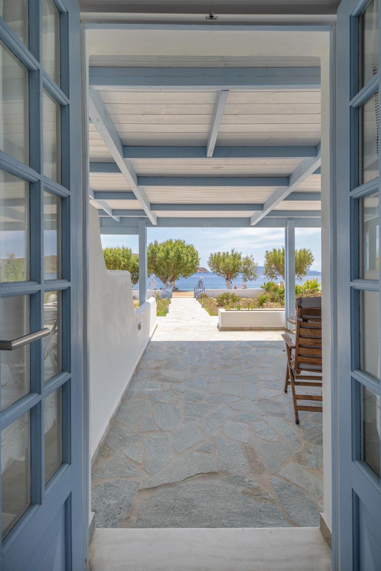 Galazio Seaside Apartments Livadakia Luaran gambar